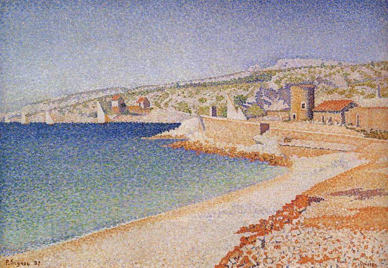 Paul Signac The Jetty at Cassis China oil painting art